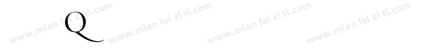 ADOBE GARAMOND BOL字体转换